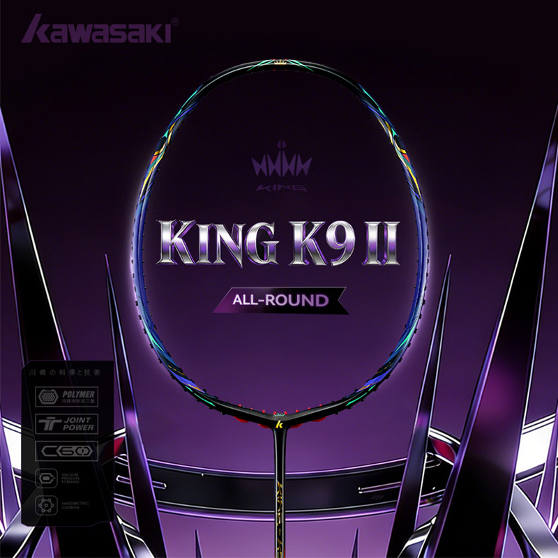 Badminton Yonex Nanoflare - Kawasaki KING K9 4U Racchetta da