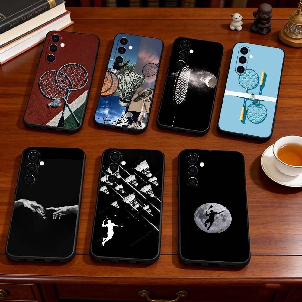 Badminton Quotes - S-Stylish badminton custodia per cellulare in