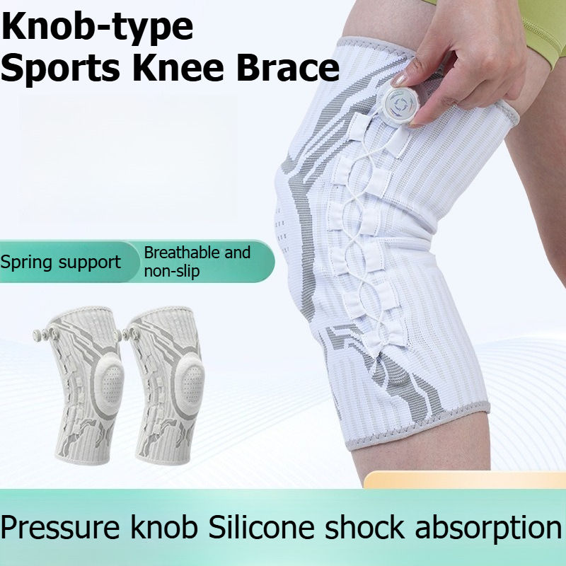 Knee Brace Badminton - Supporto Professionale per Ginocchio, Regolabile Unisex