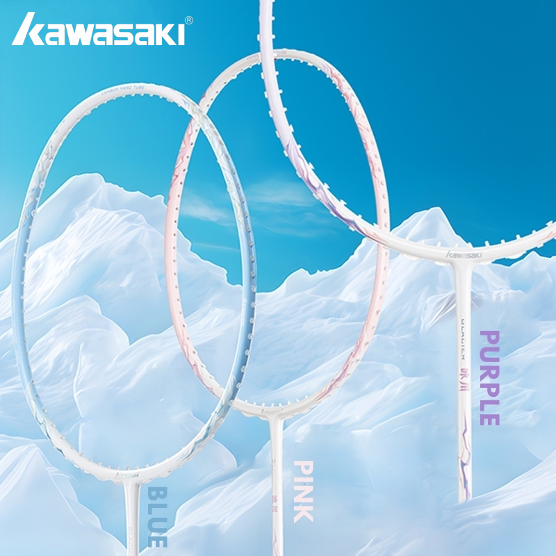 Badminton Raket - Kawasaki GLACIER 5U Racchetta da badminton
