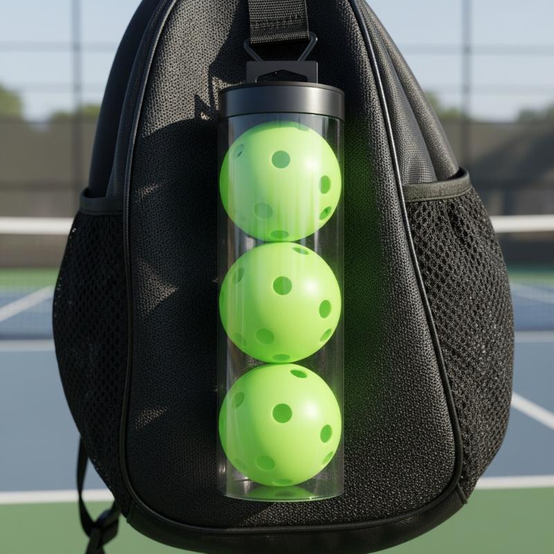 Badminton House - Scatola Trasparente per Pickleball con Coperchio,