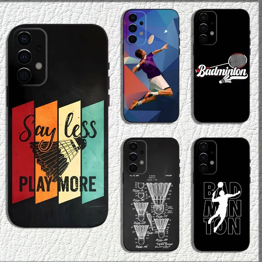 Badminton Quotes - S-Sport Badminton Illustration Phone Case per
