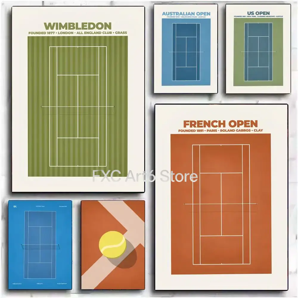 Badminton Quotes - Quadro su tela senza cornice con