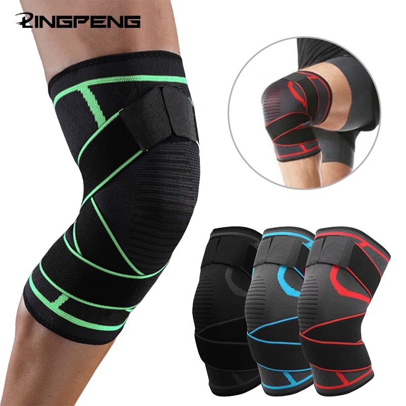 Knee Brace Badminton - 1pc ginocchiere sportive fitness supporto fasciatura