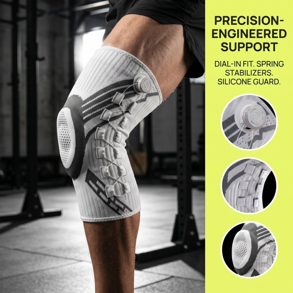 Ginocchiere professionali rego - Knee Brace Badminton recensione e prezzo