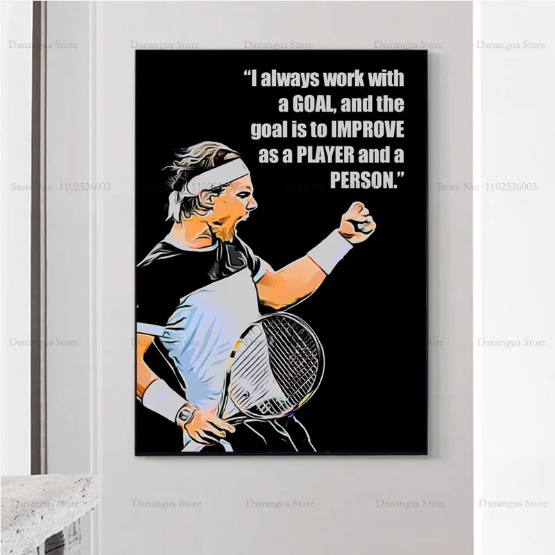 Rafaels Nuove citazioni Nadals - Badminton Quotes recensione e prezzo