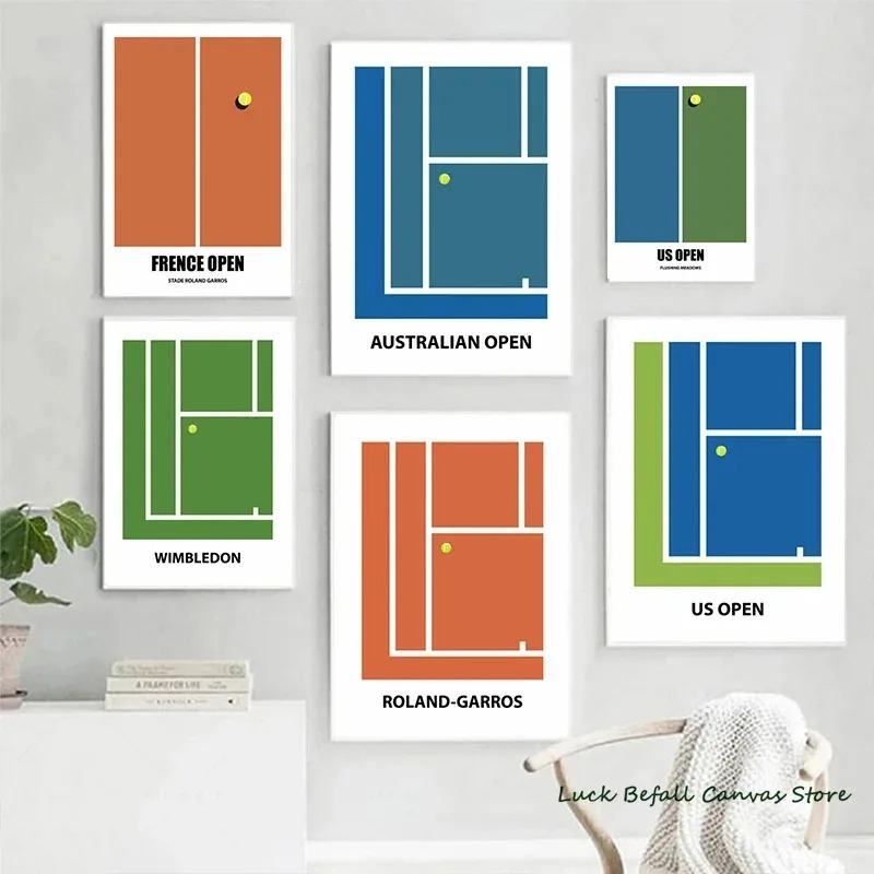 Poster minimalisti da tennis G - Badminton Quotes recensione e prezzo