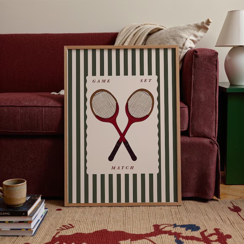 Stampa artistica da parete con - Badminton Quotes recensione e prezzo