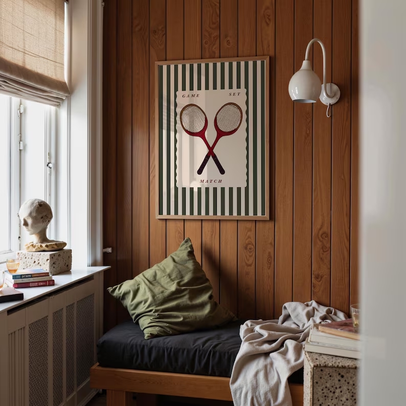 Stampa artistica da parete con - Badminton Quotes recensione e prezzo