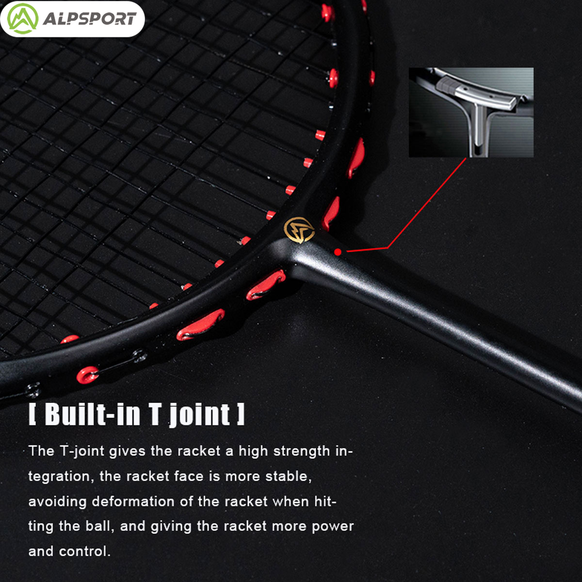 Alpsport MH-V5 5U 75g Ondulato - Badminton Raket recensione e prezzo